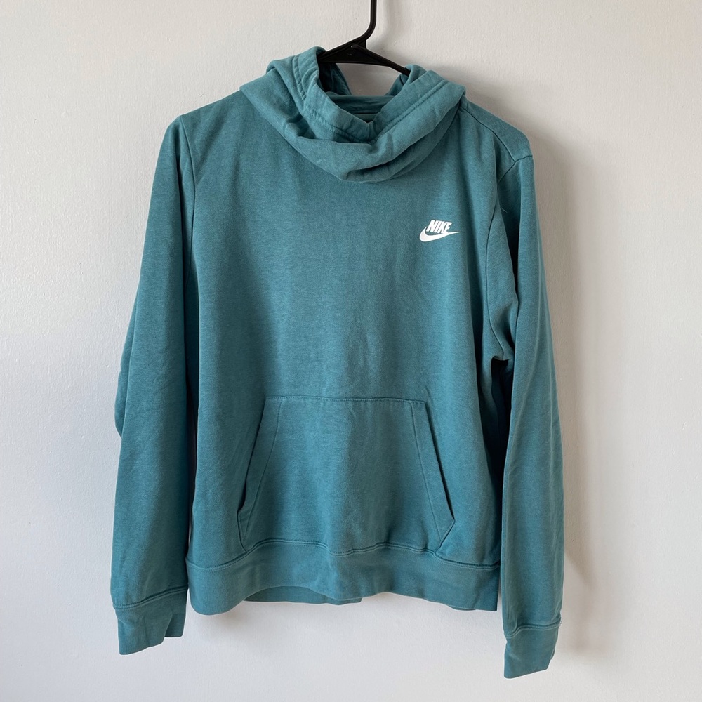Nike Teal Green Pullover Hoodie